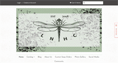 Desktop Screenshot of lisasnaturalherbalcreations.com